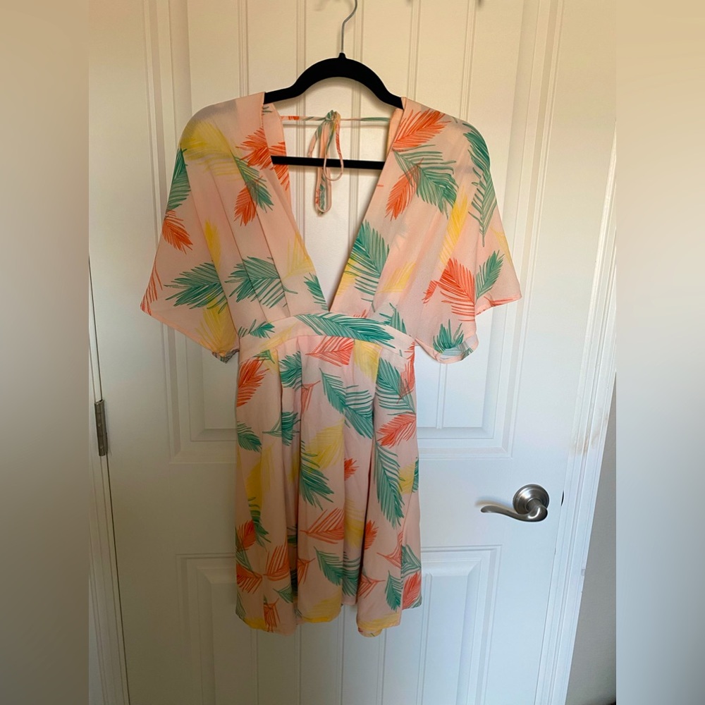 Palm tree sundress